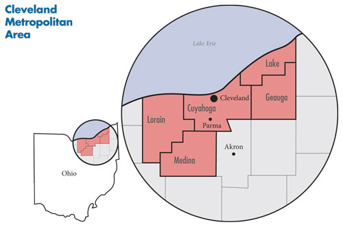 Cleveland Map