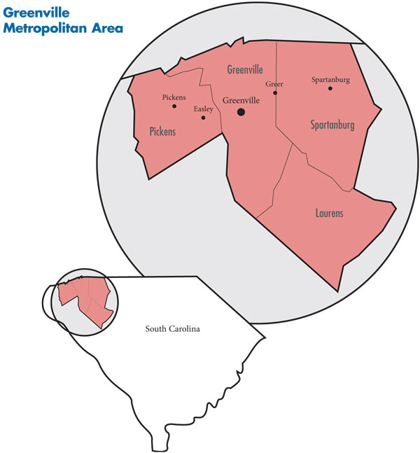 Greenville Map