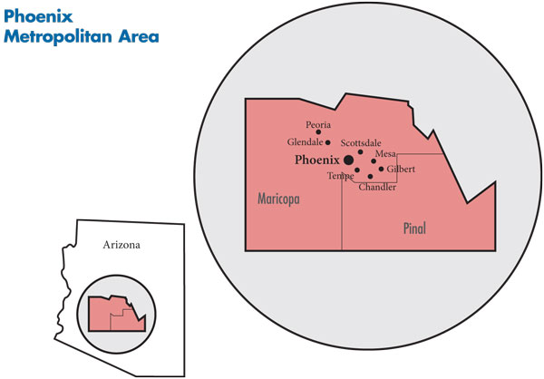 Phoenix Map