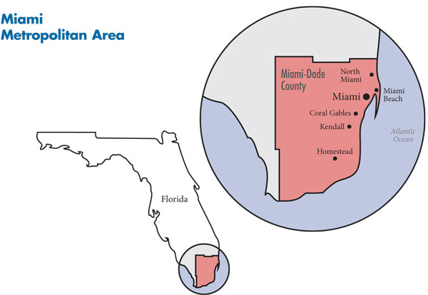 Miami-Dade Map