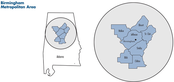 Birmingham Map